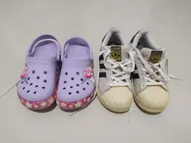 Adidas dan Crocs Anak (Ori)