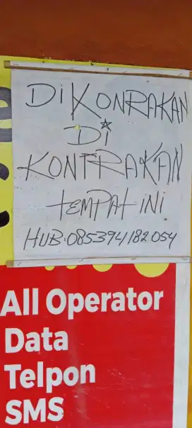 di Sewakan atau di Kontrakan per Tahun