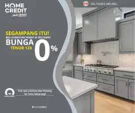 Kitchen Set Bisa Kredit Bunga 0%