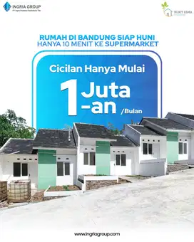 Dijual cepat Rumah Subsidi Pemerintah di cicalengka dkt pabrik kahatex