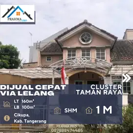 Cikupa Dijual Cepat Rumah Via Lelang di Citra Raya