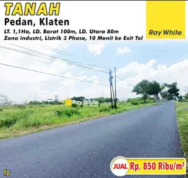 Dijual Tanah di Pedan Klaten