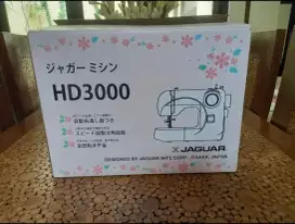 mesin jahit portable model jaguar HD3000 kondisi baru