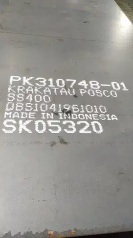 Dicari Dibutuhkan Dibeli plat kapal, Plat Hitam, Plat SS400