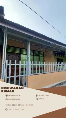 Dikontrakkan Rumah kawasan Medan helvetia