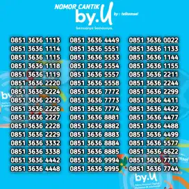 Nomor Cantik Byu Telkomsel Masa Aktif Selamanya