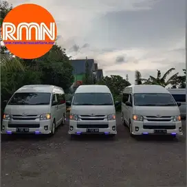 Rental Mobil Hiace Premio Luxury 8-10-12-14Seat Sewa Elf 19 Pax Murah