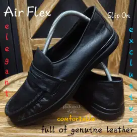 Air Flex 42 Asli FuL KuliT, Slip On, Elegan, Eksklusif, Nyaman