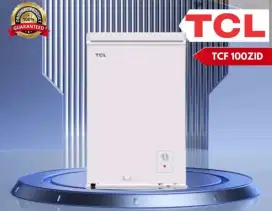 TCL Chest Freeser Box TCF100ZID Kap 100ltr Garansi Resmi New Bisa COD