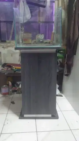 aquarium kabinet ukuran 40×30×30cm
, aquascape arwana , canna, meja,