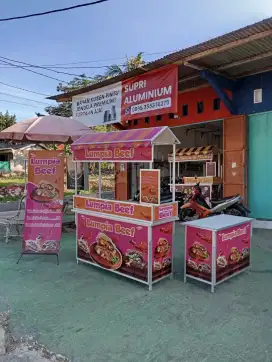 Booth portable /meja lipat /meja dagang /paket usaha