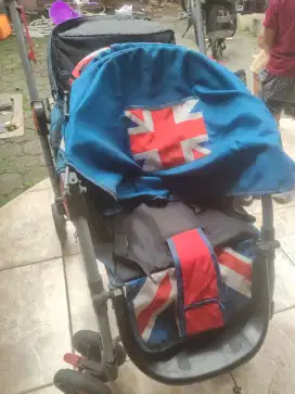 Dijual second stroller pliko Rodeo english