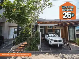 Dijual Rumah Siap Huni Tamansari Bali Depok Dekat Terminal Pondok Cabe