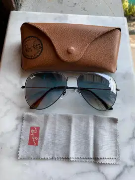 Kacamata Ray-Ban RB 3026 aviator large metal 006 sz 62 gradient