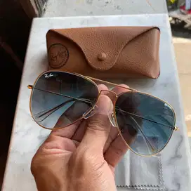 kacamata Ray-Ban RB 3026 aviators large metal II 001 sz 62 gradient