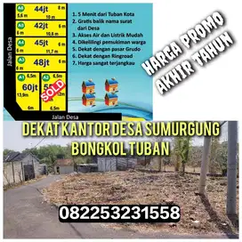 KAVLING MURAH DS MBONGKOL KECAMATAN TUBAN