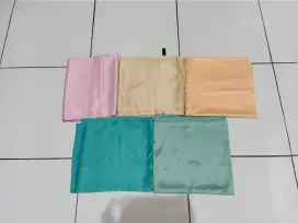 TAKE ALL 5PCS JILBAB SEGIEMPAT BAHAN SATIN