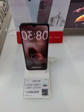 OPPO A18 Ram8/128 Promo kredit Bunga 0%