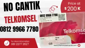 No Cantik Telkomsel