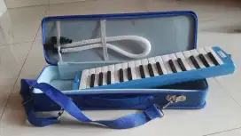 Pianika Marvel Blue Lengkap kondisi OK