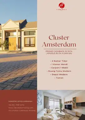 Cluster Amsterdam: Fasilitas Lengkap, Cicilan Bersahabat