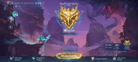 JUAL AKUN ML MOBILE LEGENDS MYTHIC MITIK GLORY