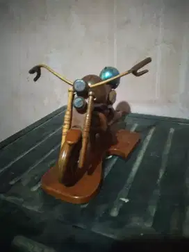 Miniatur motor Harley Davidson