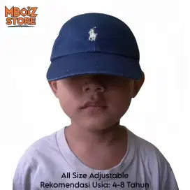 Topi anak POLO ( PROMO 200 Ribu DAPAT 3 PCS, HARGA SUDAH PASS )