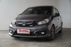 [DP 5]   HONDA BRIO 1.2 RS CVT 2018 ABU-ABU