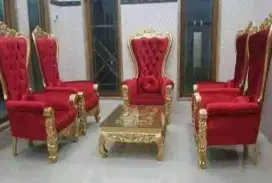 Bangkau jati kombinasi rattan