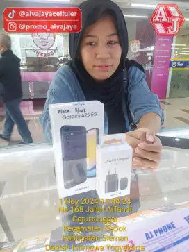 Samsung A25 5G 8/256GB and A16  resmi seins