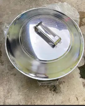 Jual rugi banyak..Panci stainless jumbo, diameter 70cm bahan
