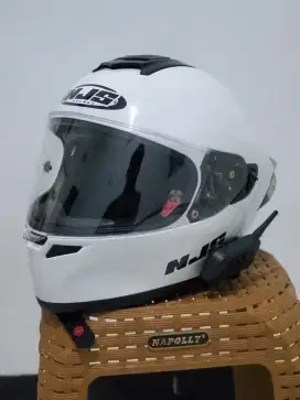 Helm (Tanpa IC) Fullface Full face NJS ZX1 ZX-1 ZX 1 Dual Double Visor