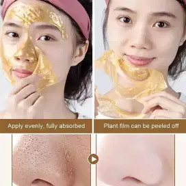 Masker Wajah Retinol Gold Mask MENGPEINI Anti Aging Face