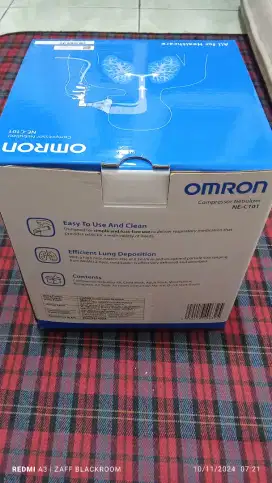 Compressor nebulizer merk omron like new