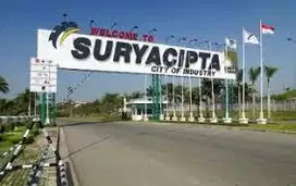 Tanah Zona Murah Industri Kawasan Industri Surya Cipta, Karawang