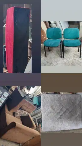DIJUAL SOFA, KURSI DAN SPRINGBED (Serius only) HARGA sudah All In