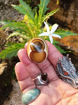 Barang Unik Batu Gambar 8 Size-nya Gede bos