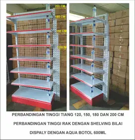 Kebumen Rak Gondola , Rak minimarket, Rak supermarket, Rak display