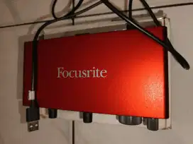 Sound card audio interface Scarlett focusrite 212