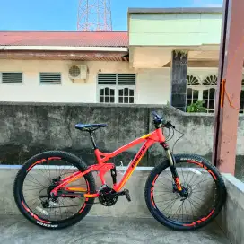 Dijual Sepeda MTB Pacific Override 5.0 Fullsuspensi