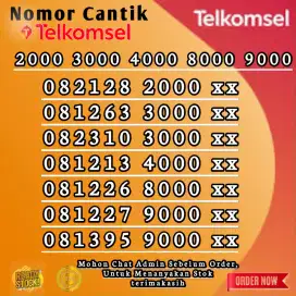 NOMOR CANTIK TELKOMSEL RIBUAN