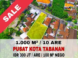 PUSAT KOTA TABANAN - Dijual tanah cocok untuk rumah, kost & usaha