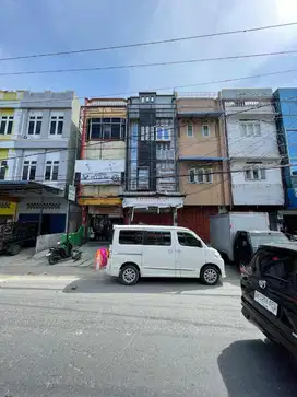 Disewakan Ruko Jalan HM Yamin Inti Kota Medan