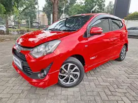 [OLXmobbi] Toyota Agya 1.2 G TRD Sportivo Bensin-AT 2019 Merah