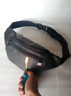 Tas Waistbag Kulit Sapi Asli New