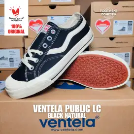 Ventela Public Low Black Natural