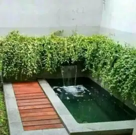 JASA RENOVASI DAN PEMBUATAN KOLAM IKAN