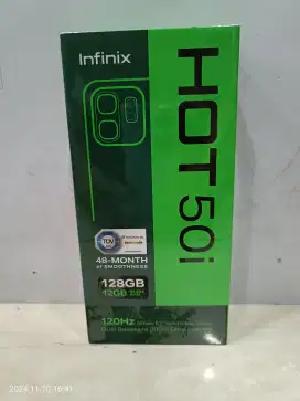Infinix hot50i ram 6/128 nfc PROMO Cash/KREDIT Murmer