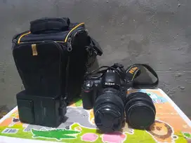 Kamera Nikon D3100 full set